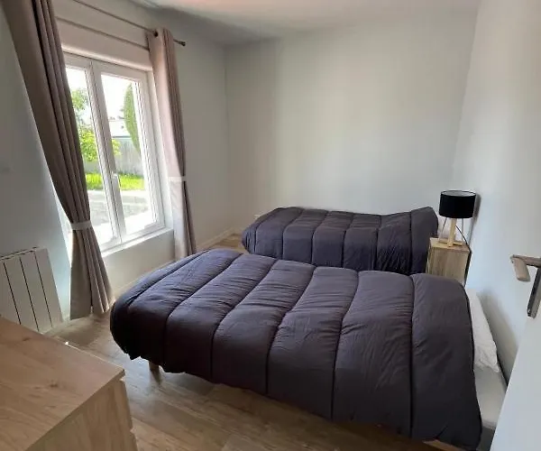 Prázdninový dům Location Maison Balneaire 8 Couchages 50m Du Cormier *